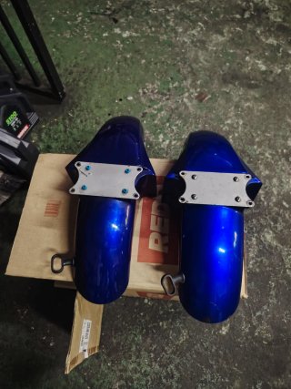 Guardabarros Delanteros y Asa Trasera Suzuki GS500