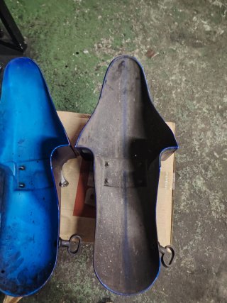Guardabarros Delanteros y Asa Trasera Suzuki GS500