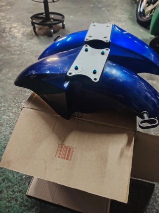 Guardabarros Delanteros y Asa Trasera Suzuki GS500