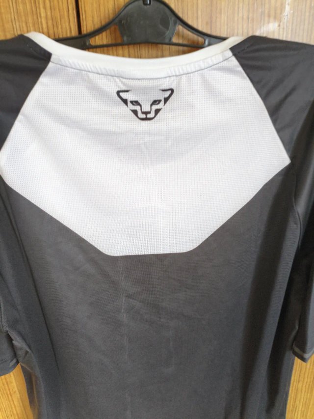 Camiseta Dynafit Transpirable Bici Negra/Blanca