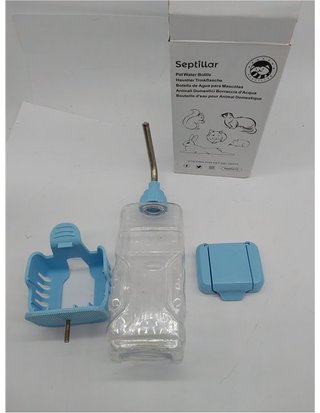 Bebedero para Jaula - 1200ml Grande Botella Agua Mascotas para Animales Pequeños Conejos - Hamster - Cobaya - Chinchillas - Erizos y