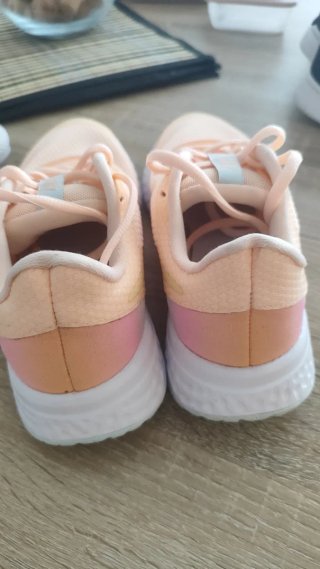 Zapatillas Nike Evolution Naranja y Rosa