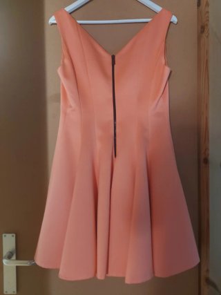 Vestido fiesta/bodas color coral