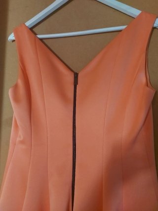 Vestido fiesta/bodas color coral
