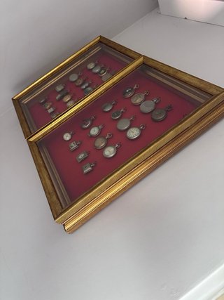 36 Orologi da taschino con teca