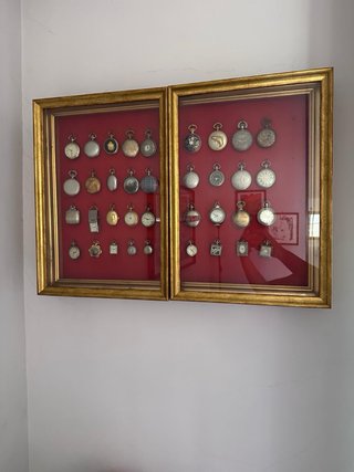 36 Orologi da taschino con teca