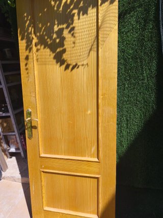 2 Puertas de Pino Macizo
