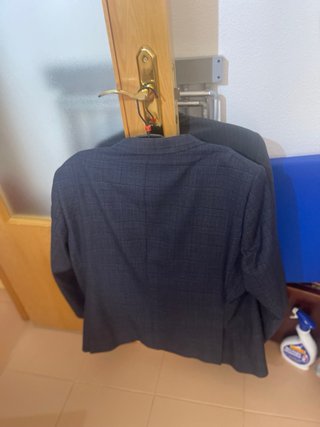 Traje de chaqueta y pantalón hombre azul