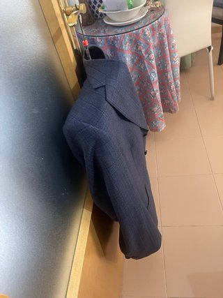 Traje de chaqueta y pantalón hombre azul