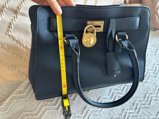 Bolso Michael Kors Azul Marino Dorado