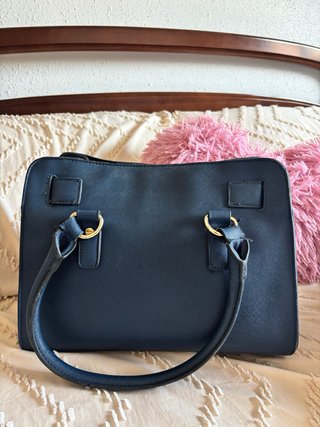 Bolso Michael Kors Azul Marino Dorado