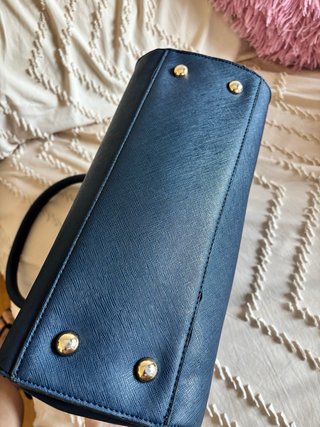 Bolso Michael Kors Azul Marino Dorado