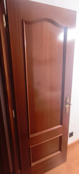 Puerta de Sapeli con Cristales