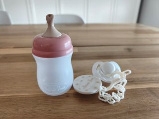 Muñeco Bebé Antonio Juan con carrito y accesorios