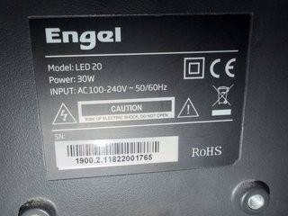 Televisor LED Engel 20 Pulgadas