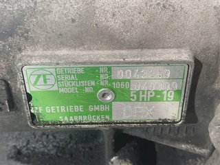 CAJA CAMBIOS AUDI A6 BERLINA (4B2) ACK DEX