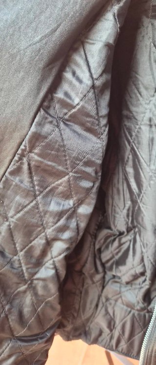 Chaqueta de cuero  (AMI London) para moto hombre
