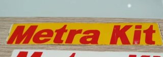 Pegatina Metrakit