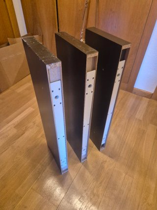 3 Estanterías IKEA Persby Negras
