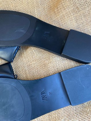 Sandalias Zara Negras Talla 37 Nuevas