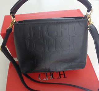 Borsa CH Carolina Herrera pelle nera