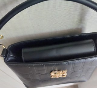 Borsa CH Carolina Herrera pelle nera