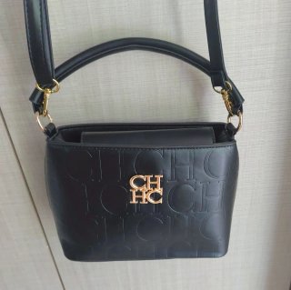 Borsa CH Carolina Herrera pelle nera
