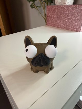 Figura Bulldog Impreso 3D
