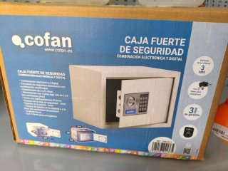 Caja Fuerte Cofan Electrónica Digital 3mm