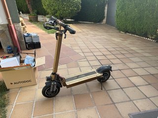 Patinete Eléctrico Janobike T10 Dorado 2000w 70kmh