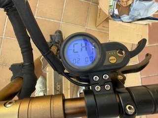 Patinete Eléctrico Janobike T10 Dorado 2000w 70kmh