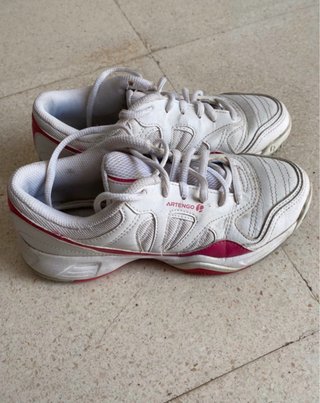 Zapatillas Padel ARTENGO Blancas y Rosas