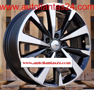 8805 JUEGO DE 4 LLANTAS SEAT CUPRA BLACK M r414589