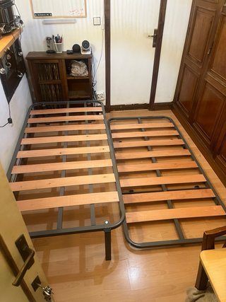 Cama nido 1.90x0.90m con 2 colchones