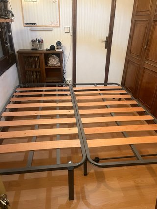 Cama nido 1.90x0.90m con 2 colchones