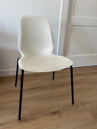 Pack 2 Sillas IKEA LEIFARNE Patas Negras