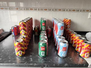 Latas Coca-Cola Mundial Fútbol