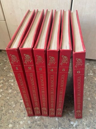 Don Quijote de la Mancha, Tomo 1-6