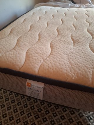 Cuna IKEA Gonatt Blanca Cajón Colchon visco baby