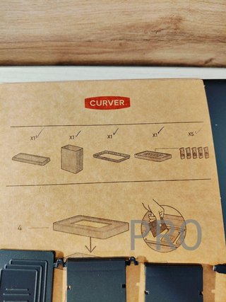 Cubo de reciclaje de 54 L - CURVER Verto