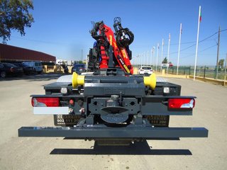 MAN TGS 26 440-CAMIONES GANCHO + GRUA