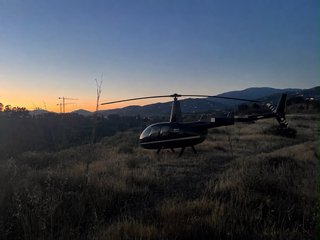 Helicoptero Robinson R44