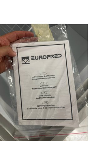 Congelador Eurofred IC200SC-H Nuevo