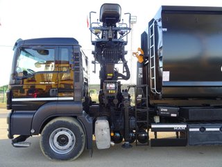 MAN TGS 26 440-CAMIONES GANCHO + GRUA