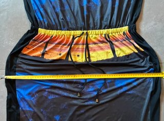 Abito lungo MAT Fashion M tropicale palme