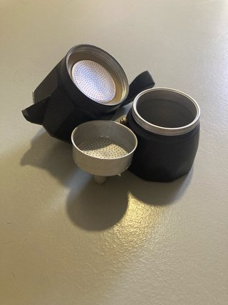 Cafetera Italiana Nero Negra