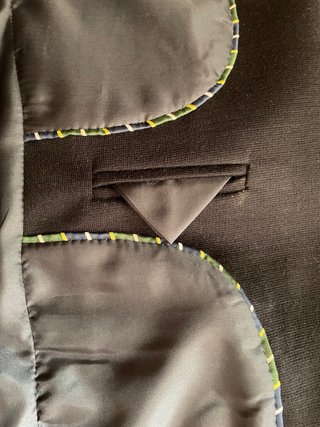 Chaqueta americana niño Azul Marino Talla 11-12