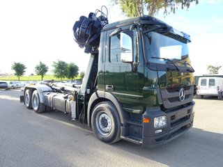 Mercedes ACTROS 2543-CAMIONES GANCHO+GRUA