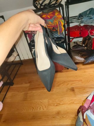 Zapatos de tacón negros
