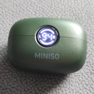 Auriculares Bluetooth Miniso - Novos - Verde